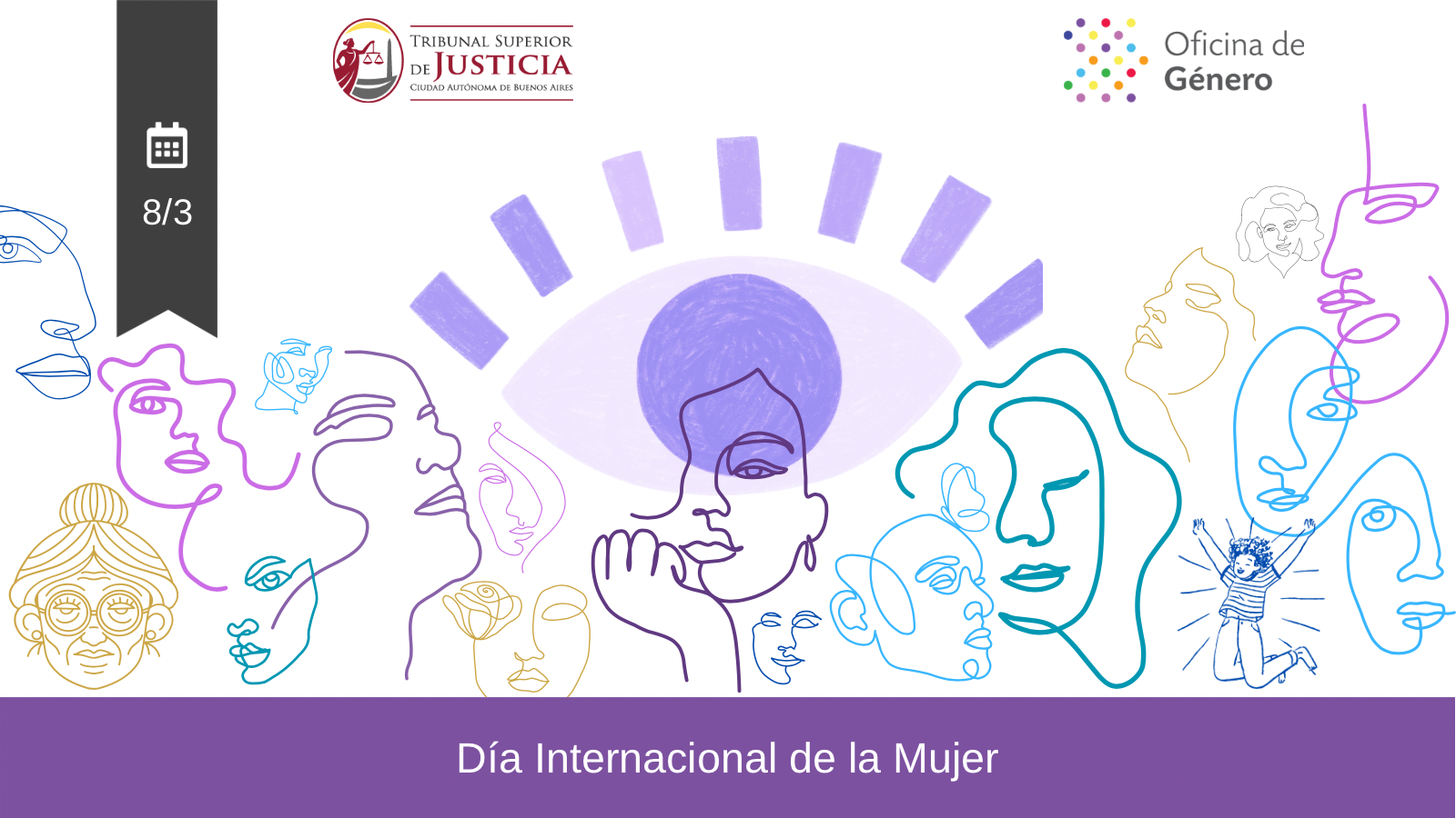 Afiche por el Día Internacional de la Mujer