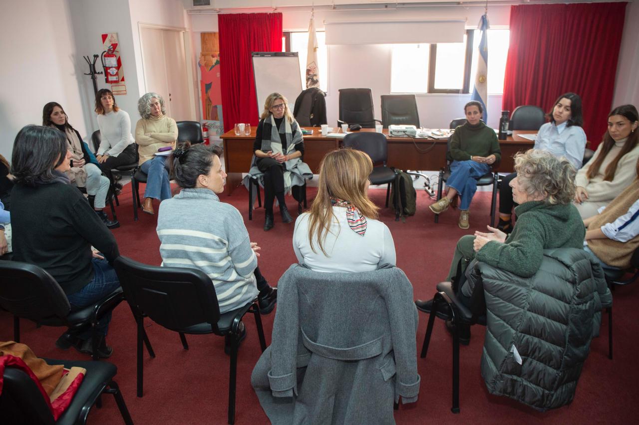 Un instante de la capacitación