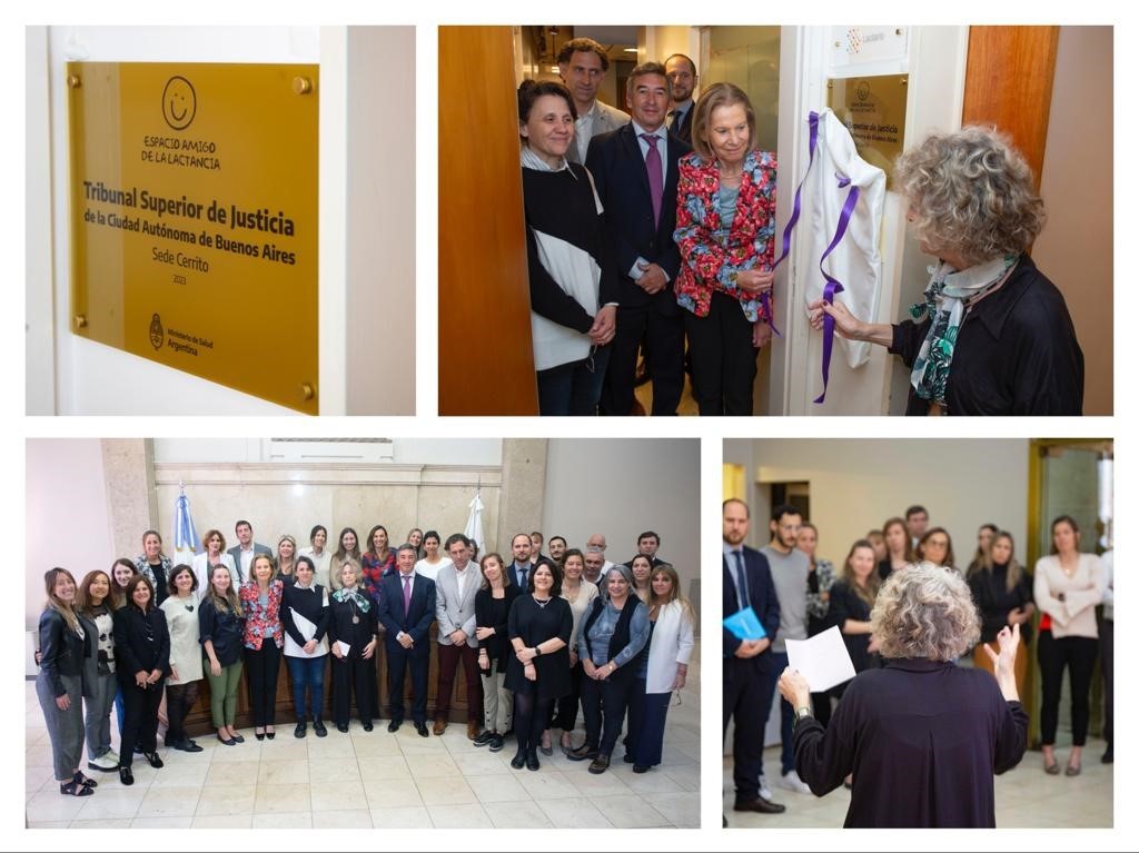 Acto de descubrimiento de placa en el Lactario de la sede Cerrito