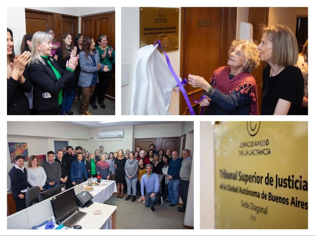 Acto de descubrimiento de placa en el Lactario de la sede Diagonal