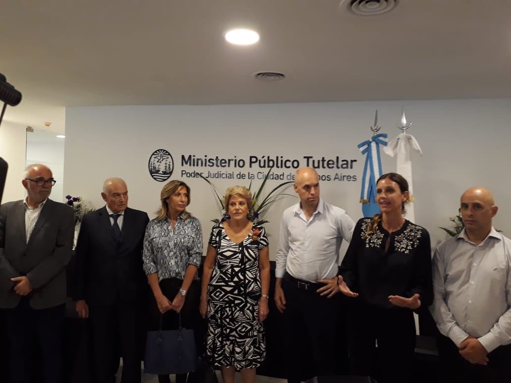 Luis Duacastella, Luis Cevasco, Marcela Basterra, Ana María Conde, Horacio Rodríguez Larreta. Yael Bendel y Martín Ocampo.