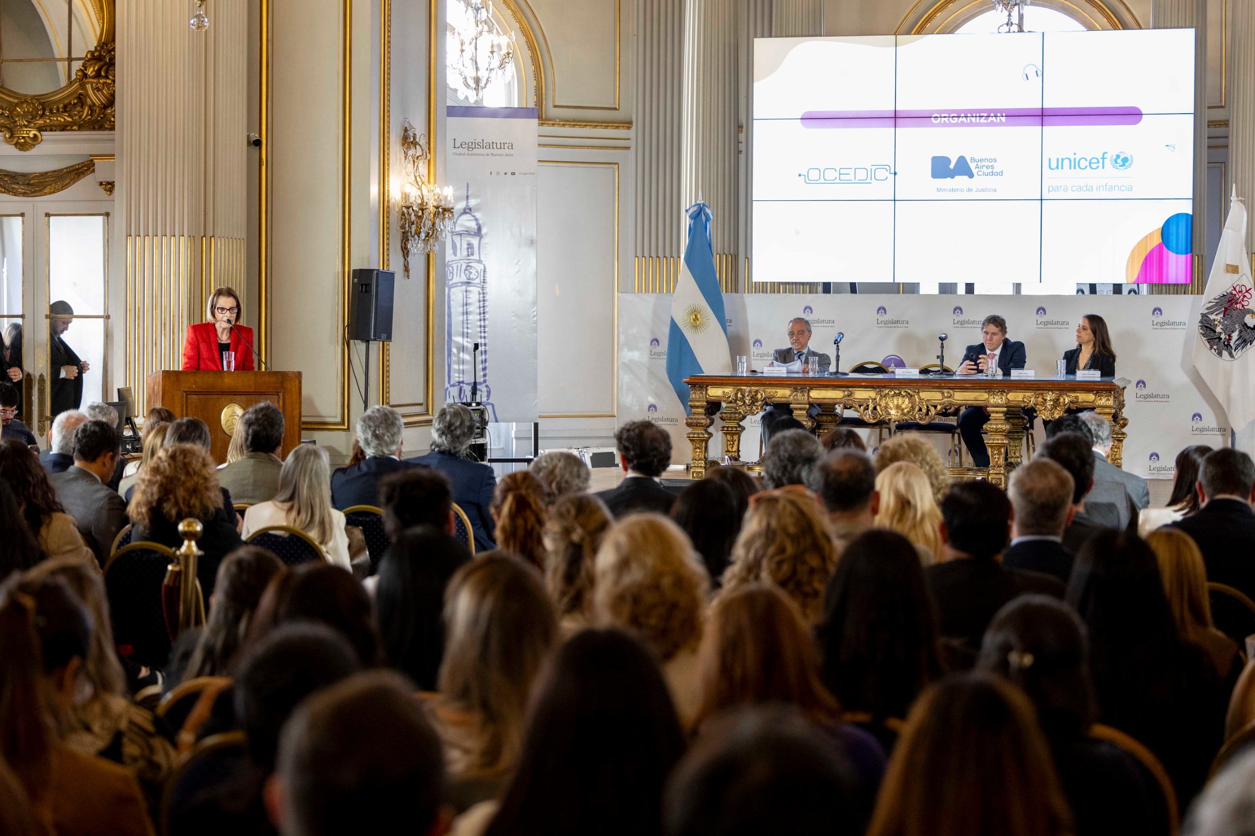 Panel de presentación del Congreso “Abordaje de Riesgos en entornos digitales para niñas, niños y adolescentes”