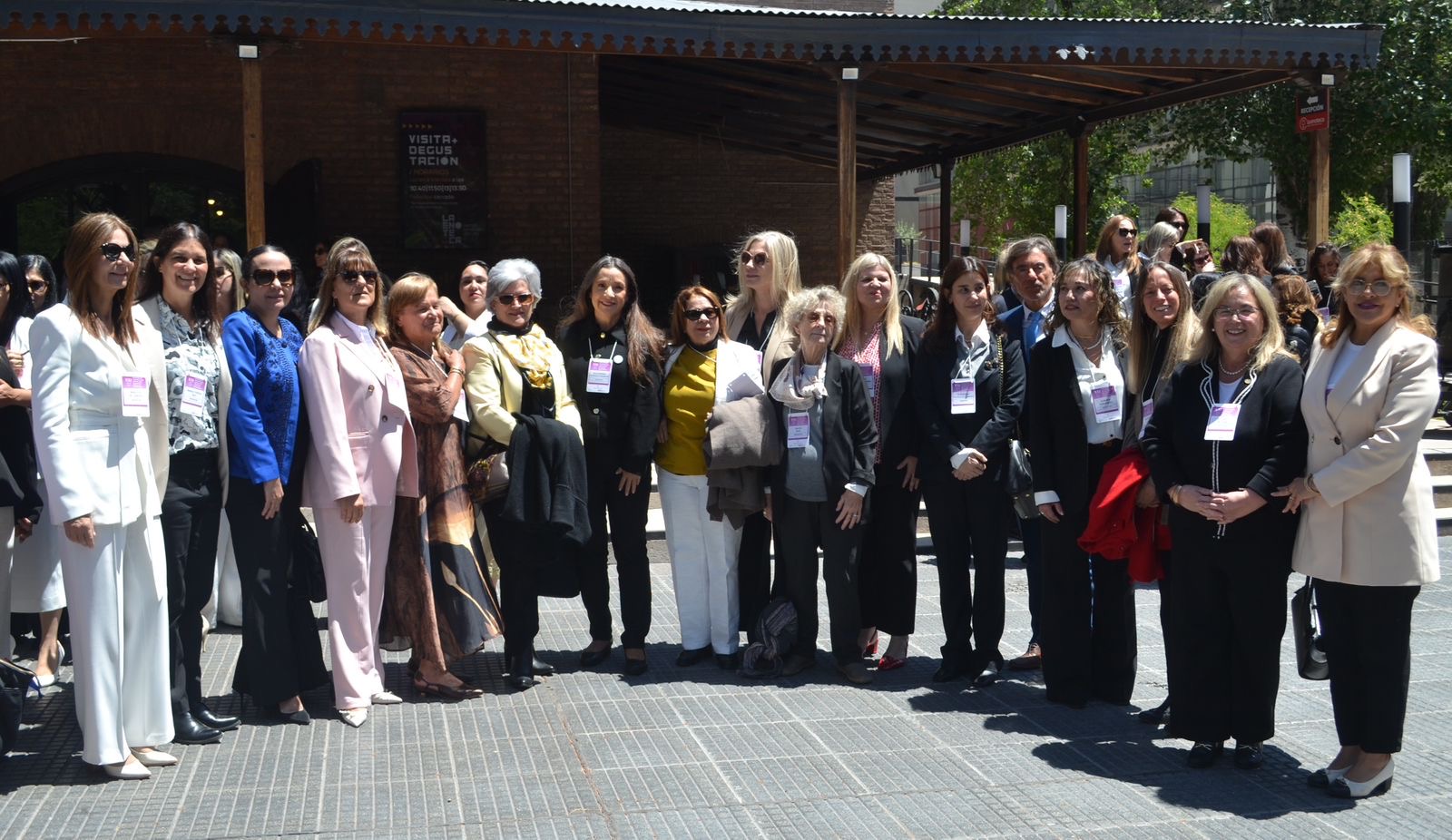 Marcela De Langhe y Alicia Ruiz, representantes de la Ciudad de Buenos Aires, y magistradas de distintos puntos de Iberoamérica.