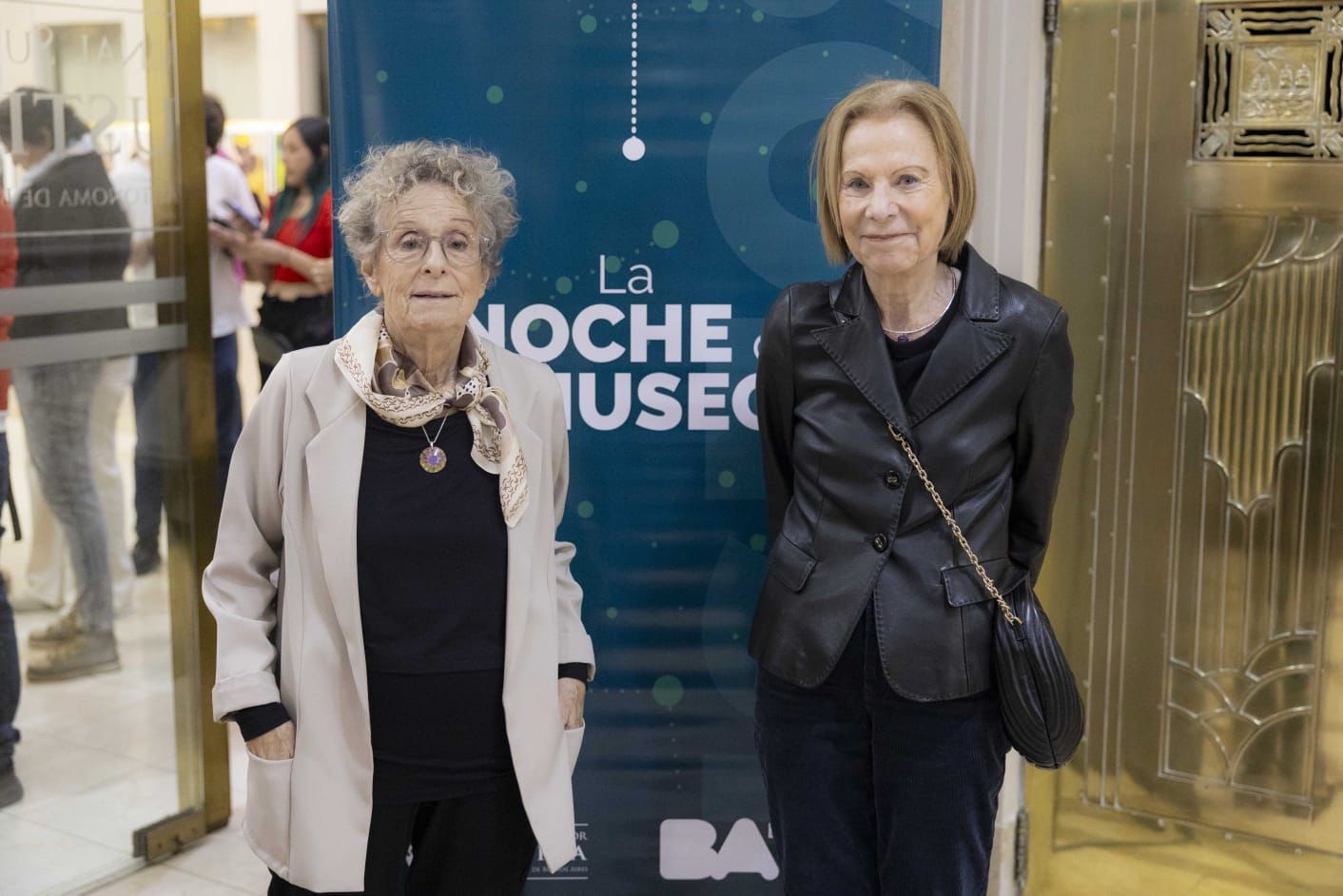 Las juezas Alicia Ruiz, vicepresidenta, e Inés M. Weinberg, presidente del TSJ recibieron al público.